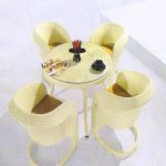 Rattan Cafe Chair Delhi India