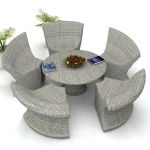 Rattan Cafe Chair Delhi India