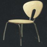 Metal Canteen Chair Delhi India