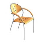 Metal Restaurant Chair Delhi India